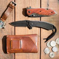 Stainless steel folding knife